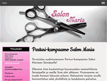 Tablet Screenshot of pksalonmaria.fi